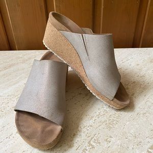 Birkenstock Papillio Namica wedge 40 narrow gold